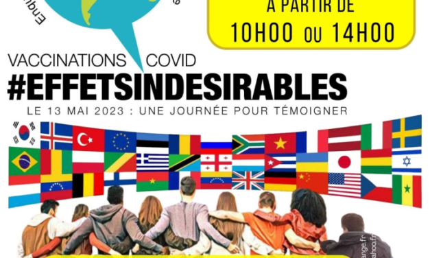 Une manifestation mondiale pour un #MeToo vaccinal